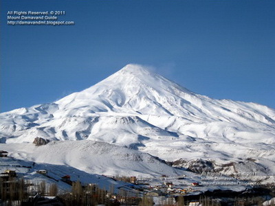 Mt Damavand Winter